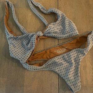 Acacia Bikini Set Size Small Blue